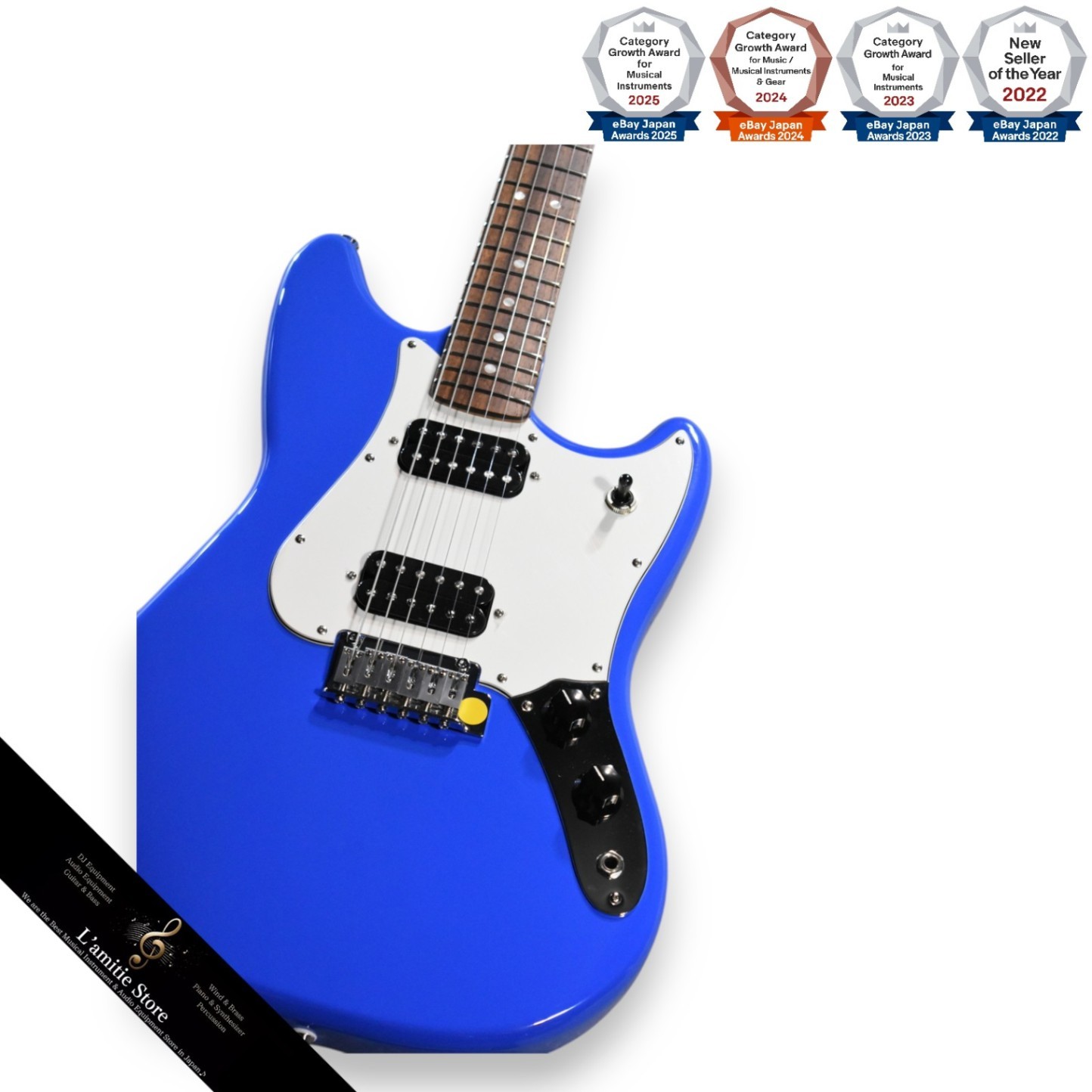 Fender Chilli Beans Lily Cyclone Blue Electric Guitar 2025 3.81kg