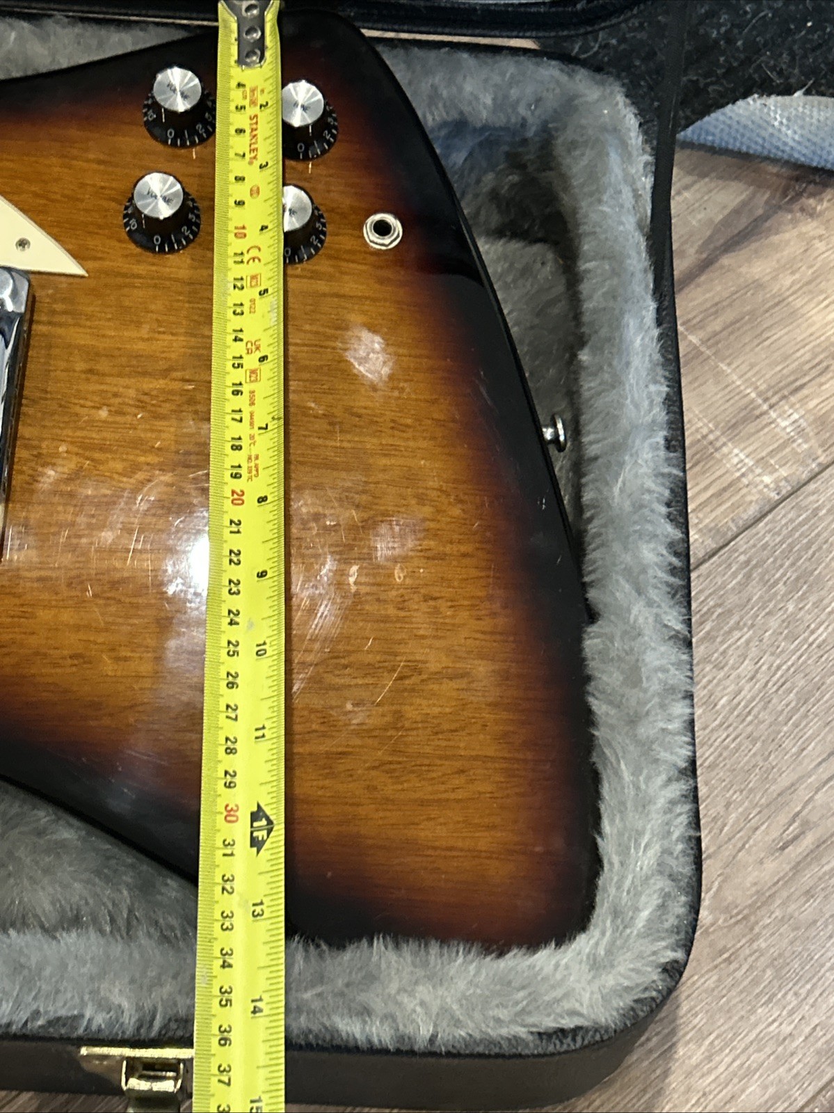 Epiphone Firebird Vintage Sunburst Comes With Hard Case Nice Shape U06060731