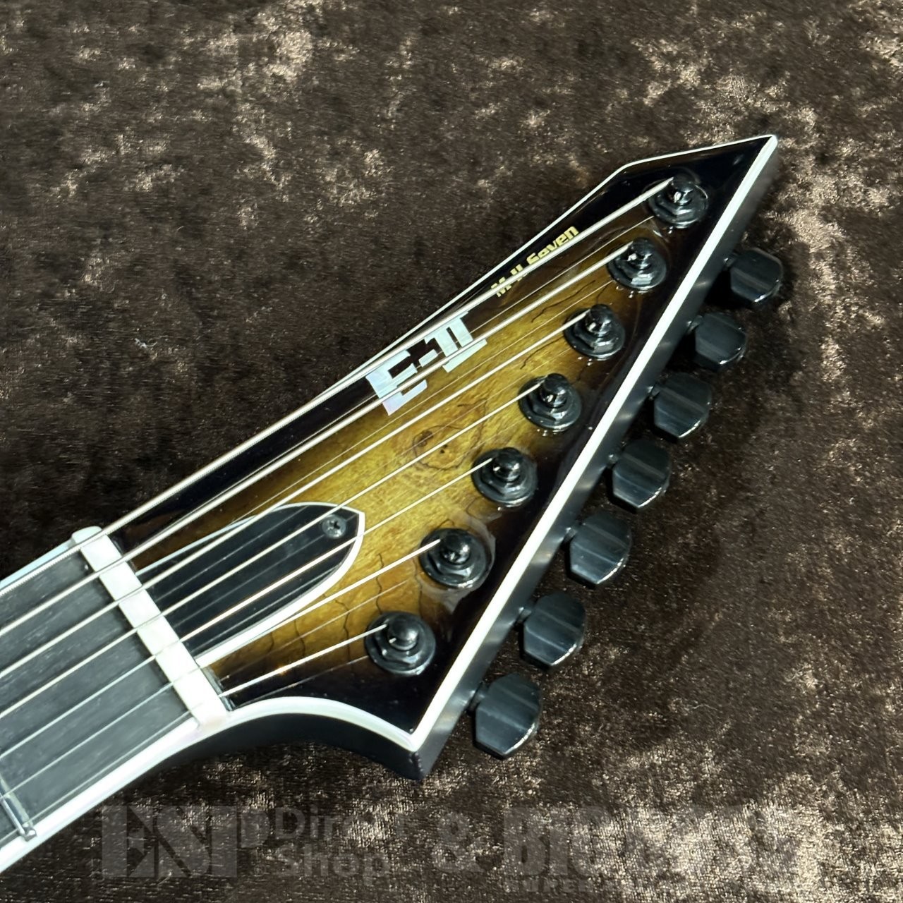 E-II M-II 7NT HS SM Dark Brown Natural Burst #GGda8