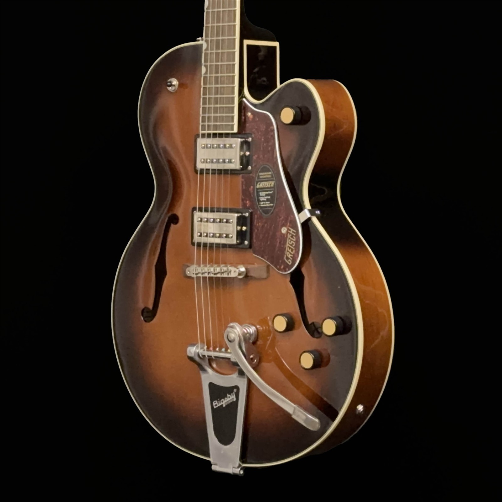 Gretsch G2420T Streamliner Hollow Body with Bigsby, Robosto Burst