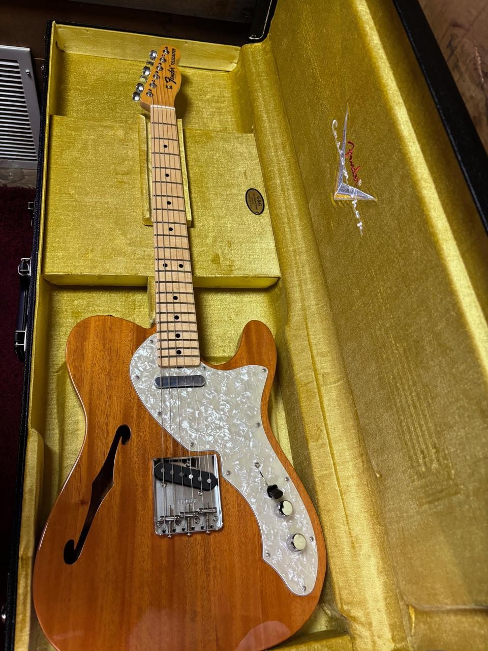 Fender Custom Shop Vintage 68 Thinline Telecaster NOS – Aged Natural