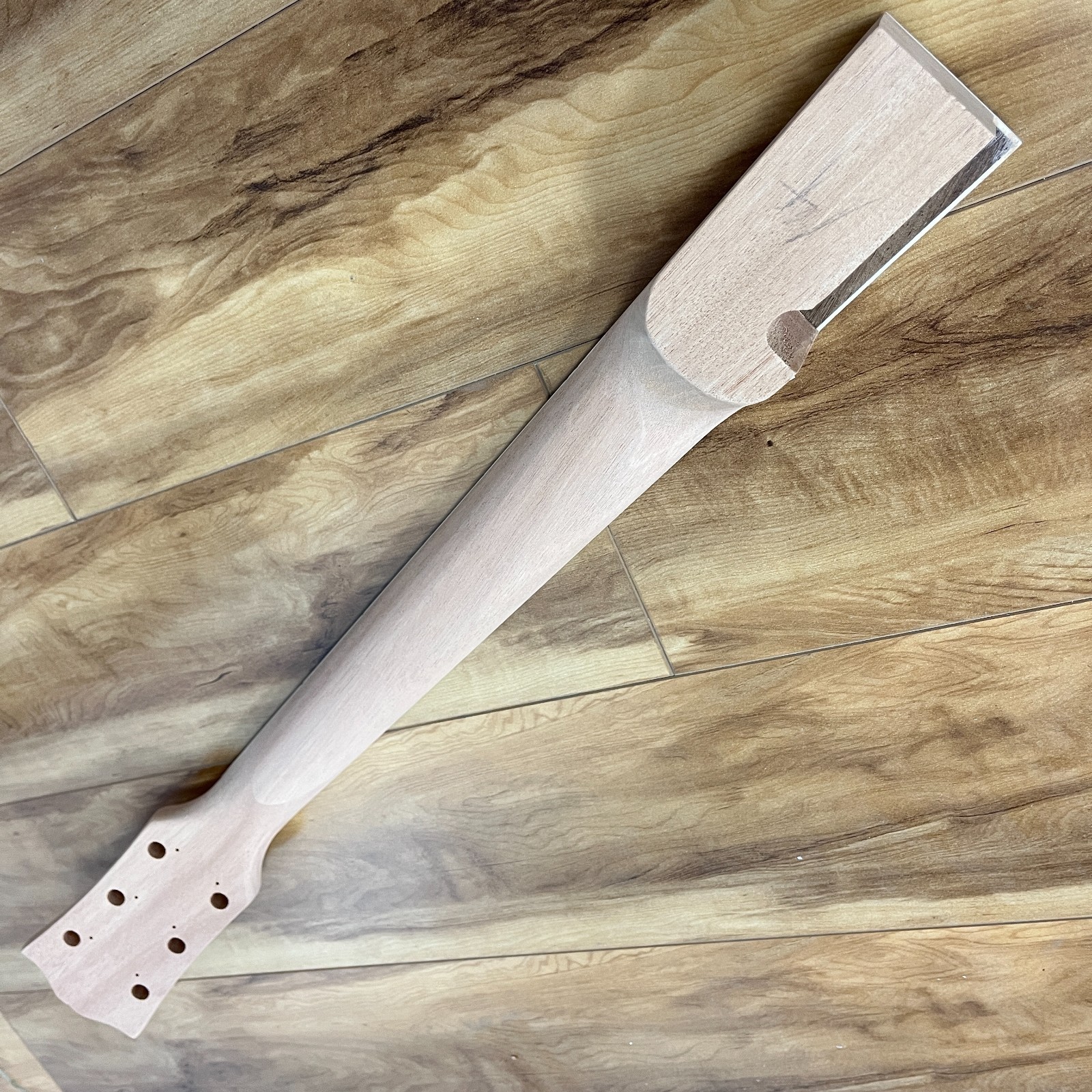 DIY unfinished LP-style electric guitar Mahogany body golden hardware