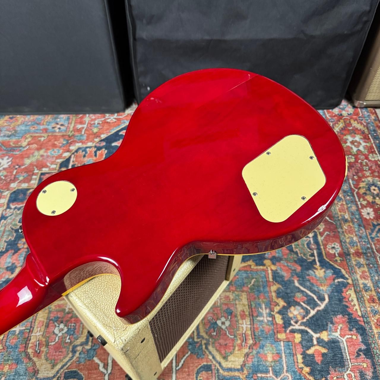 *Video* Tokai Love Rock Les Paul Standard Flame Top Long Tenon Cherry Sunburst –