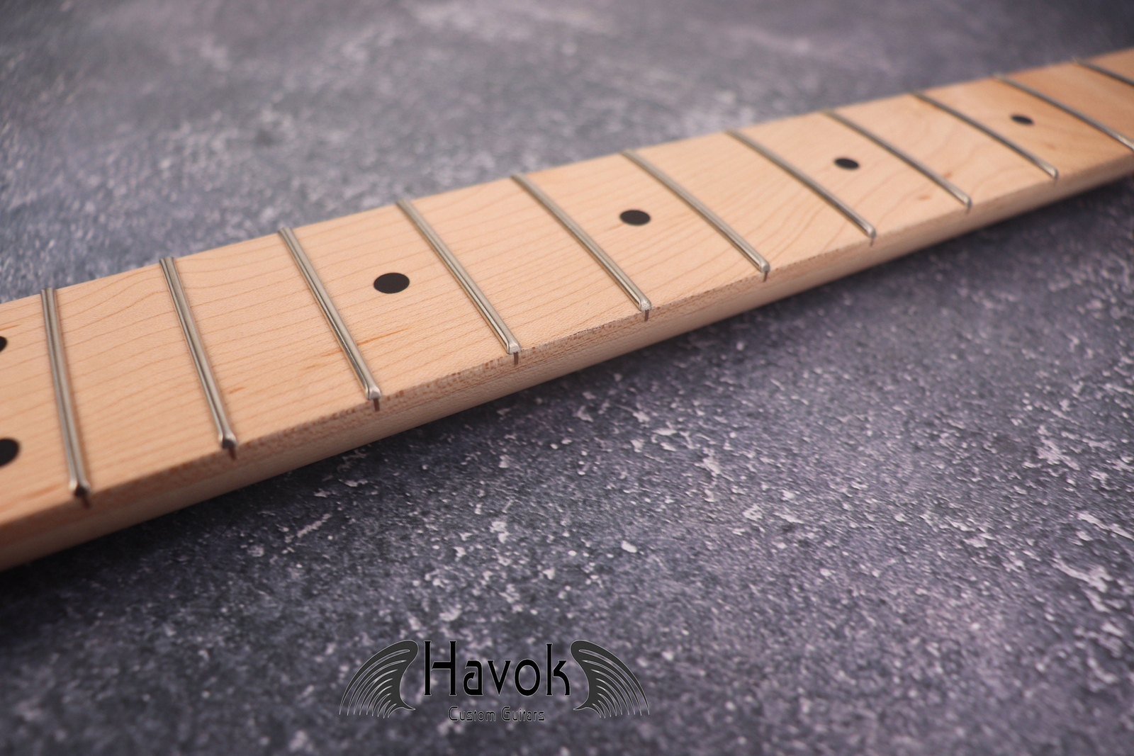 ST Maple Satin Neck Nickel Frets, S Style 22 Medium Jumbo Jescar Frets,