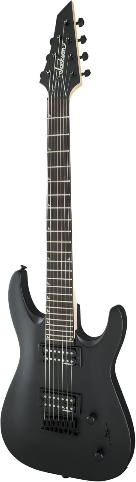JS Series Dinky Arch Top JS22-7 DKA HT 7-String Electric Guitar – Satin Black…