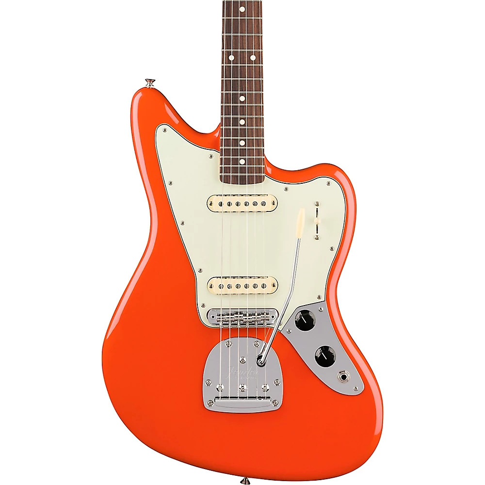 Fender Player II Jaguar Electric Guitar – Rosewood Fingerboard, Rallye Orange