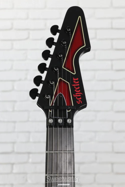 Schecter Avenger FR-S Przym Vespid Electric Guitar – Metallic Red, Przym
