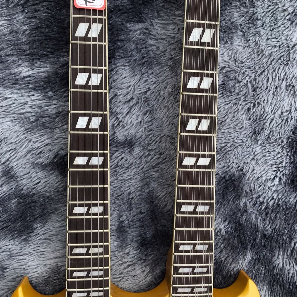 Factory Double-headed Electric Guitar Left-handed 6/12 String