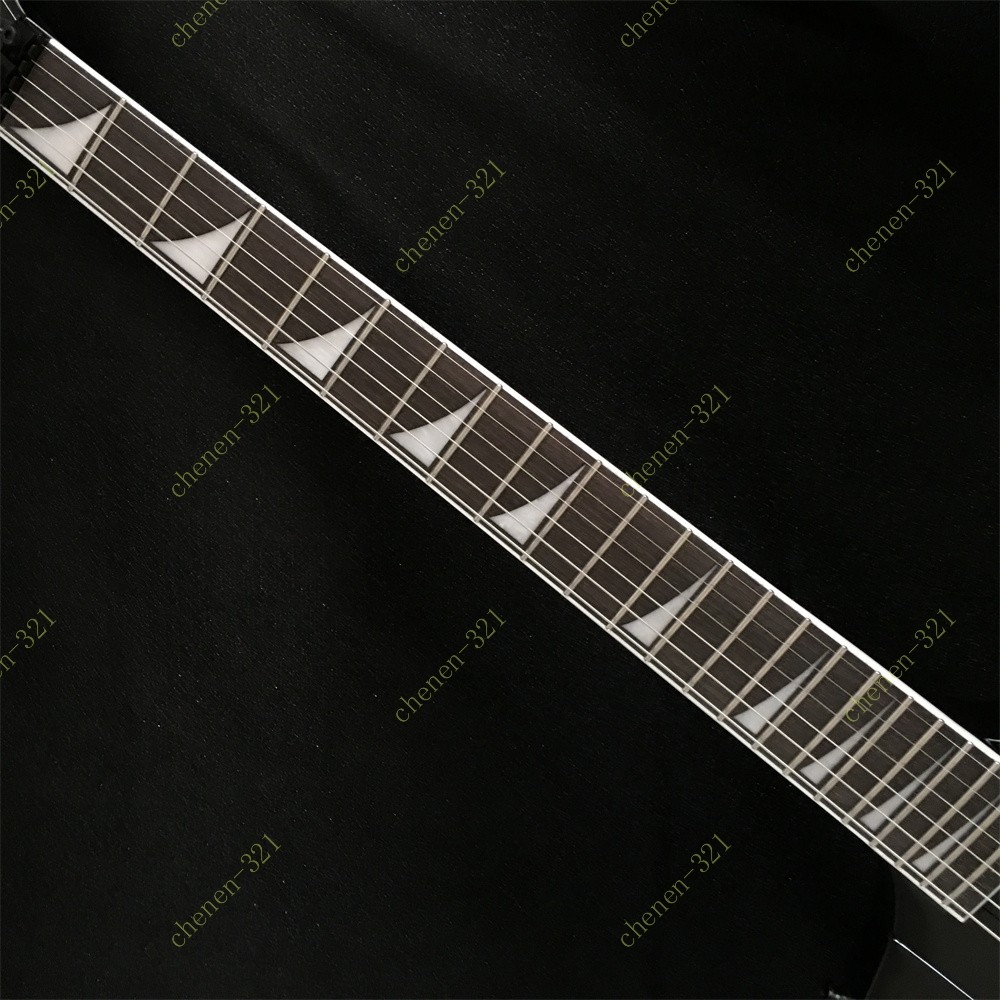 Solid Electric Guitar 648mm Scale Length Stainless Rounded Fret Edge FR Bridge
