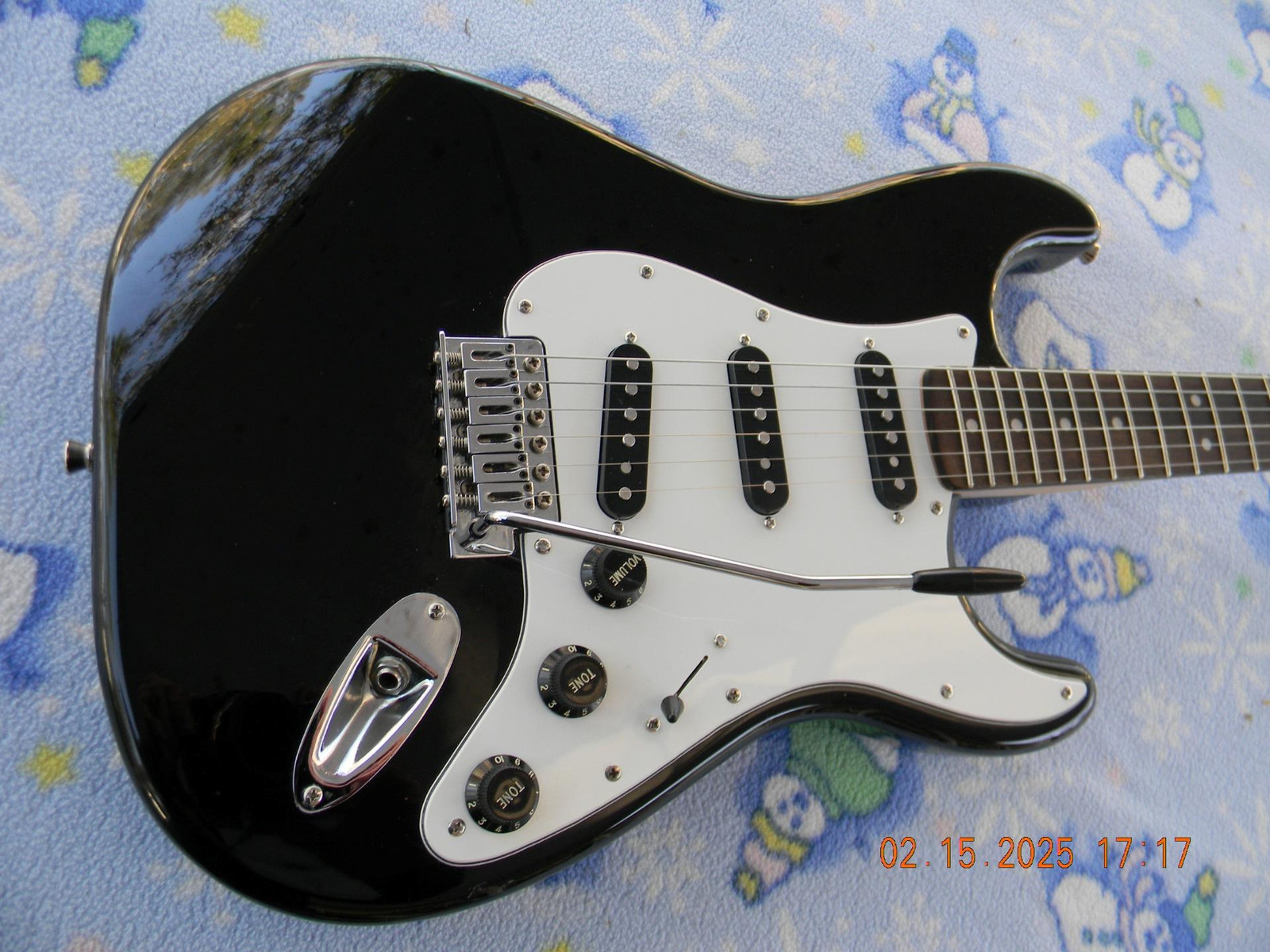 Squier “Custom Shack ” Stratocaster, Alnico 5 Pickups, Custom Wiring,Capacitor