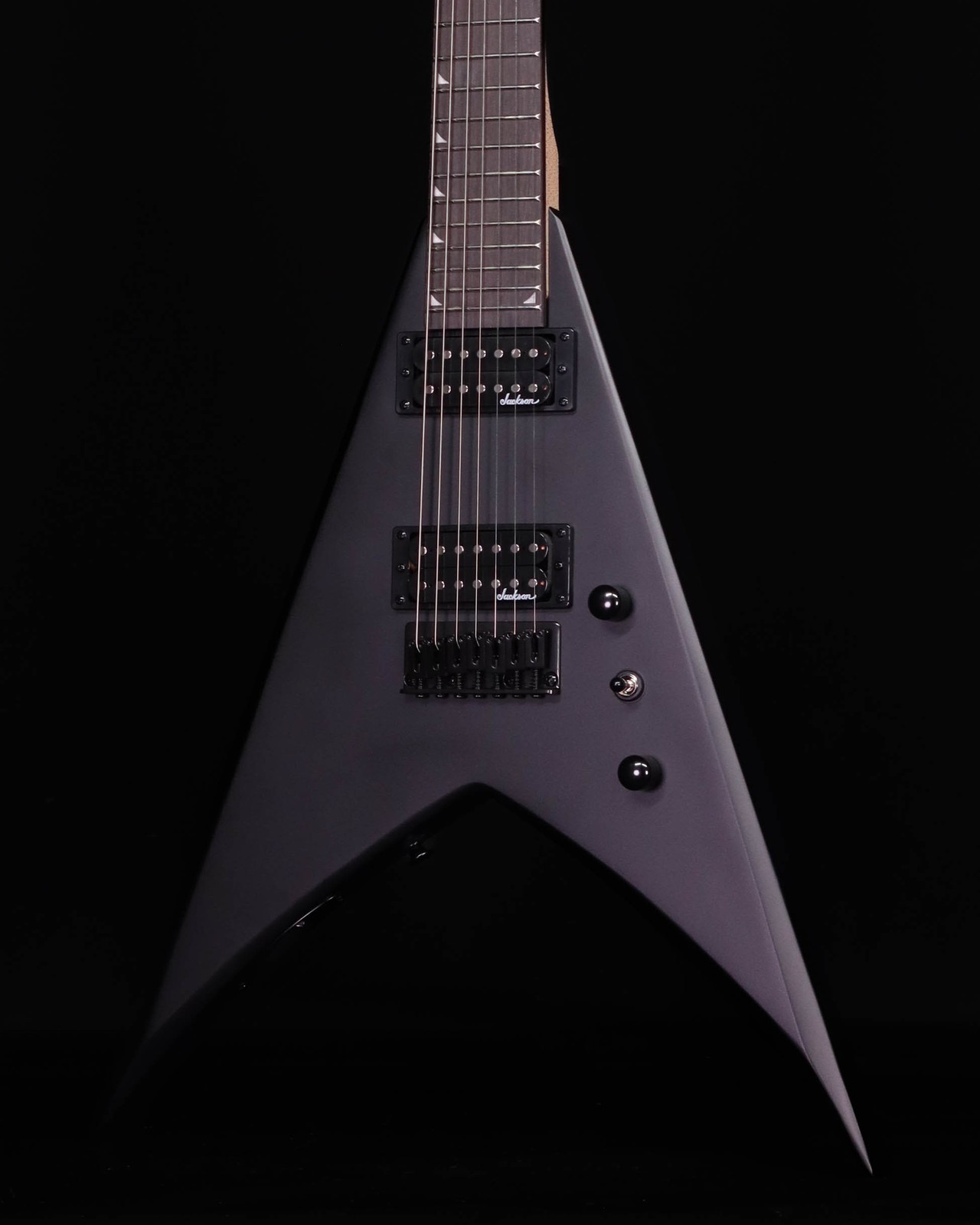 Jackson JS Series King V JS22-7 KV HT, Amaranth FB, Satin Black