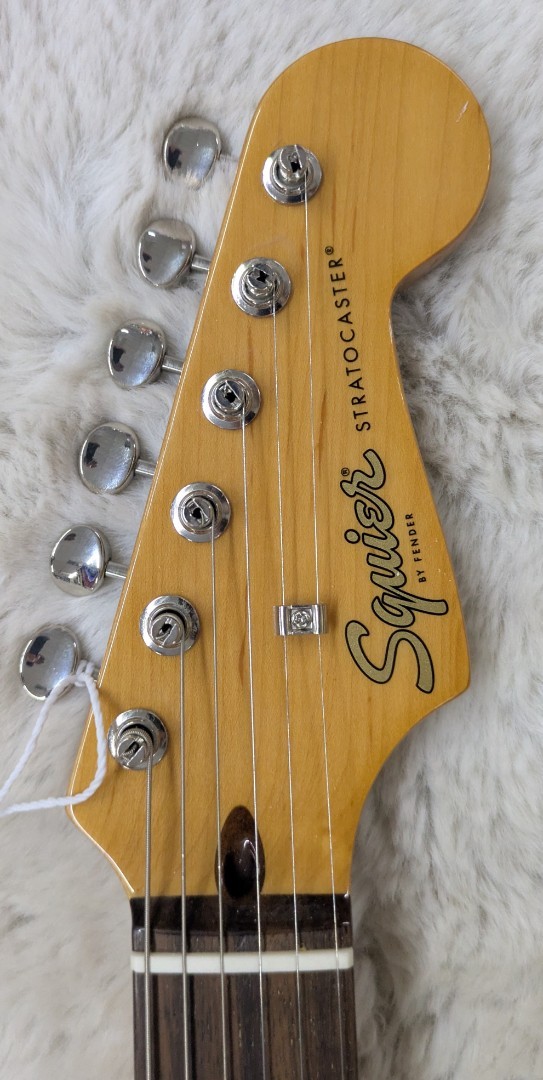 Squier by Fender Classic Vibe 60s Stratocaster, Laurel Board, Lake Placid Blue