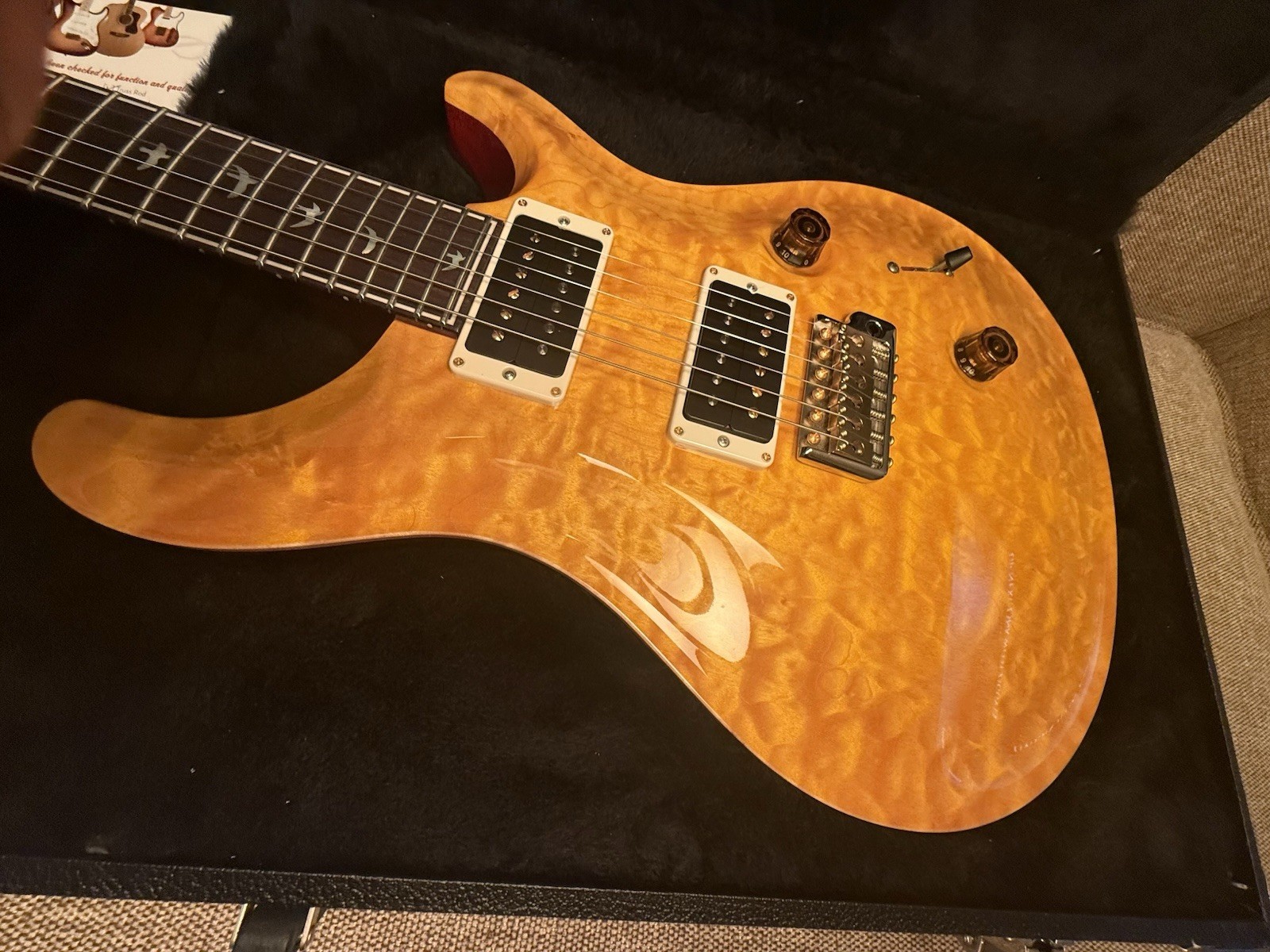 PRS Custom 24 Semi-Custom Curly Maple Top 85/15 Pickups – Mint Unplayed – OHSC