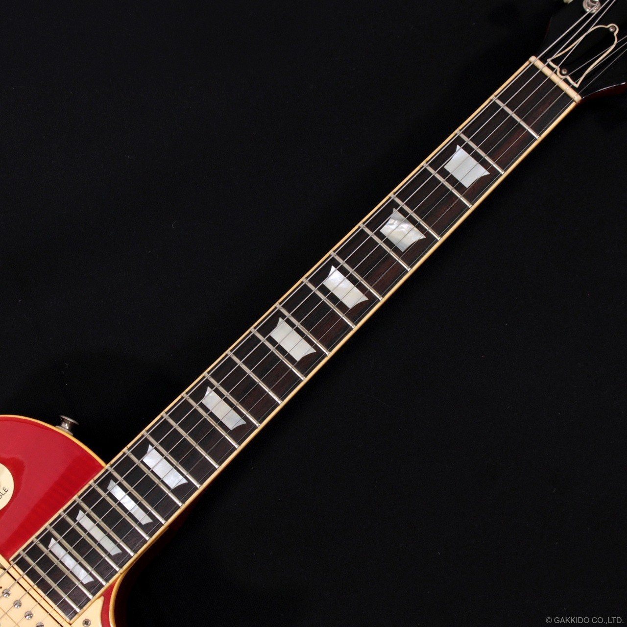 Aria Pro II LS-800VD CH Leopard DiMarzio Powered Cherry Sunburst Matsumoku 1980