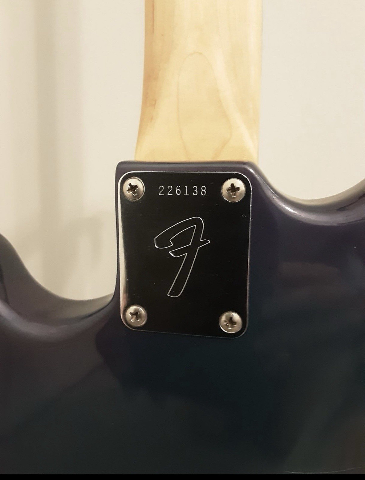 Fender Mustang Competition 1969 Burgundy (Blue)