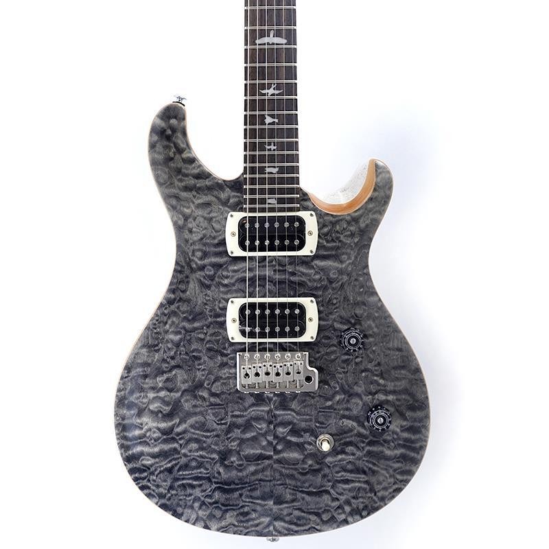 Paul Reed Smith (PRS) SE CE 24 Quilt Charcoal , White Doghair back SN.CTIH093019