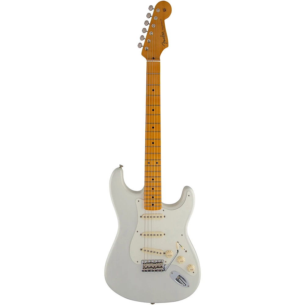 Fender Artist Eric Johnson Stratocaster Electric Guitar White Blonde Maple