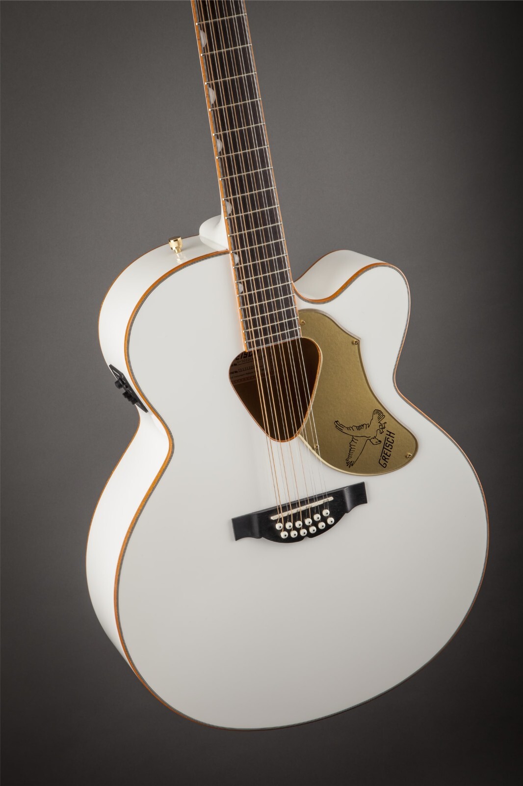 Gretsch G5022CWFE-12 Rancher Falcon Jumbo – White -NEW