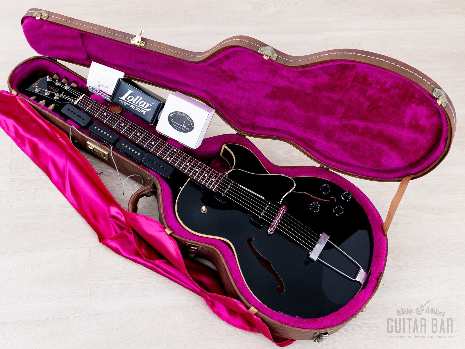 1997 Gibson ES-135 Semi-Hollowbody Electric Guitar w/ Ron Ellis & Lollar, Case