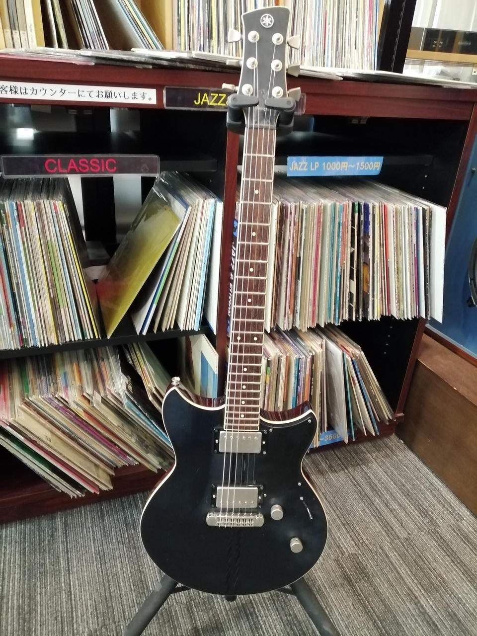 [YAMAHA] RS820CR Revstar Black Electric Guitar With Gig Bag Used From Japan