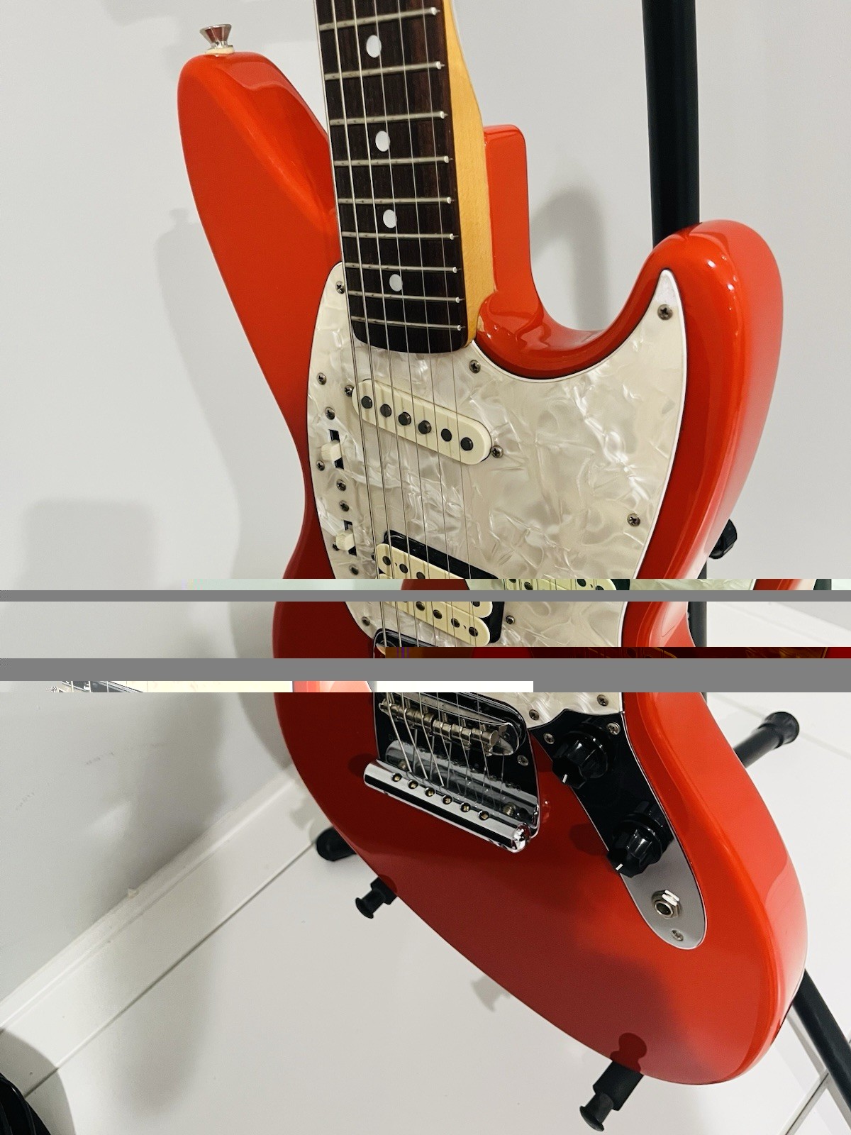 1997 Fender Jag-Stang Kurt Cobain MIJ Vintage Electric Guitar w/ Soft Case