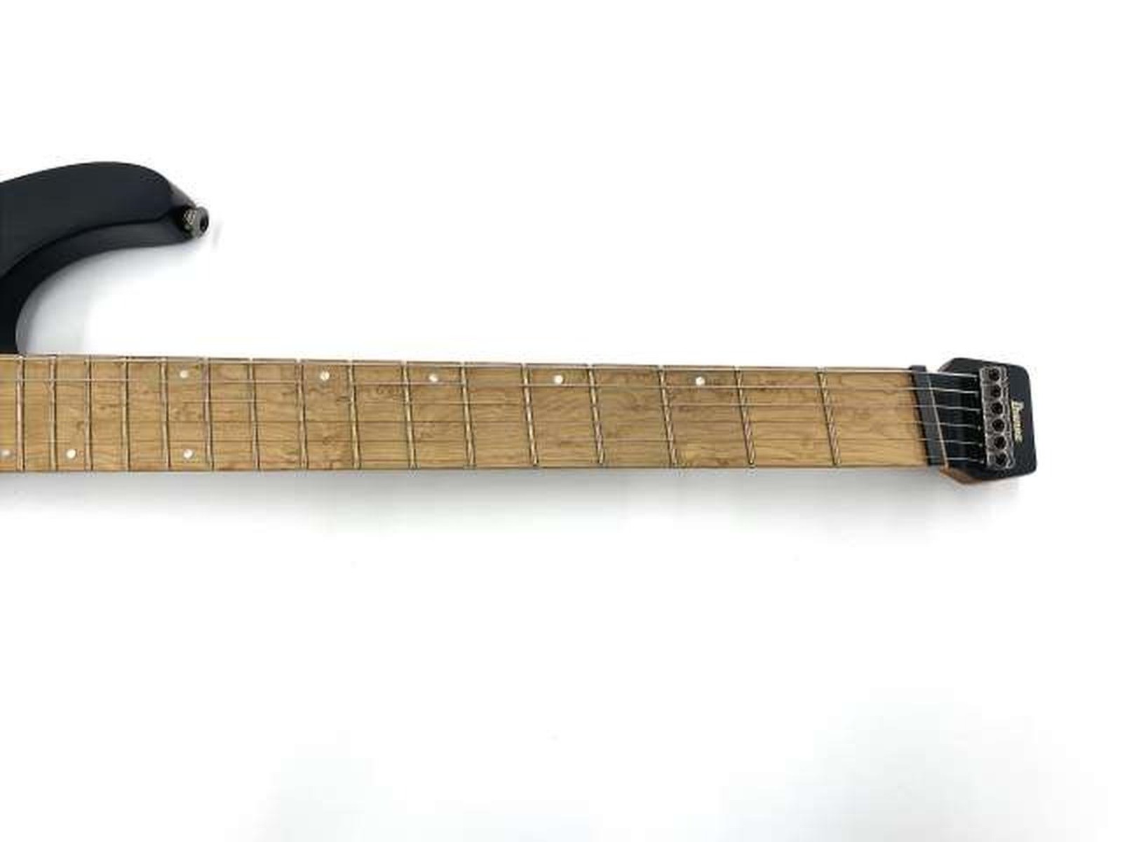 IBANEZ QX52-BKF Used Nato body Bubinga neck Maple fingerboard Black w/Soft case