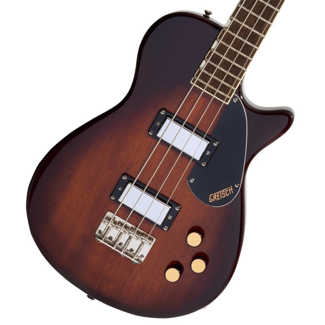 Gretsch Streamliner Jet Club Short-scale Electric Bass Guitar – Havana Burst