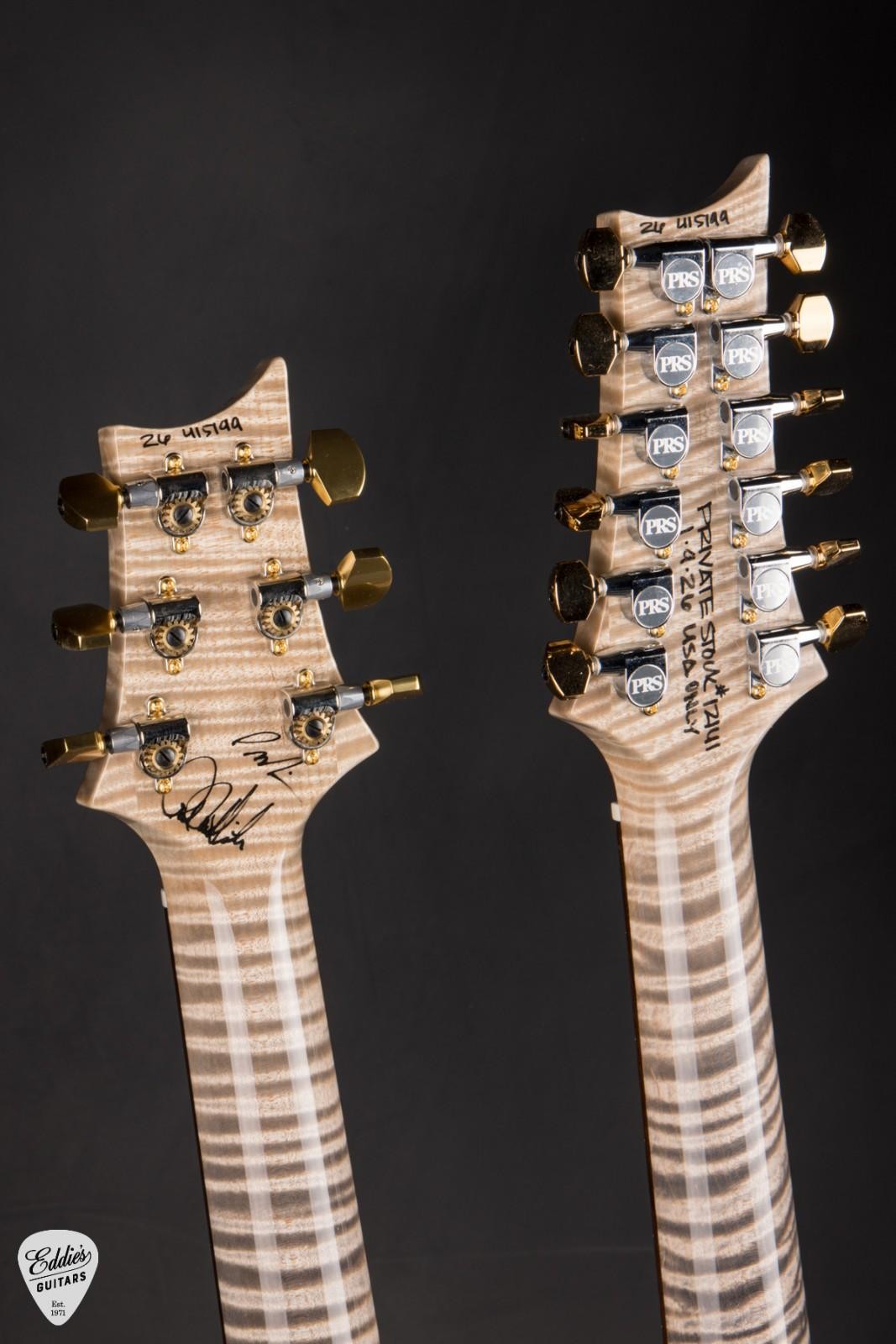 PRS Private Stock #12141 Brazilian Custom 22/12 String Double Neck – Frostbite G