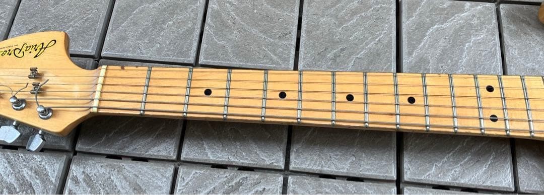 ARIA PRO II ST Type Electric Guitar SSH Large Head Ash Body Maple Neck