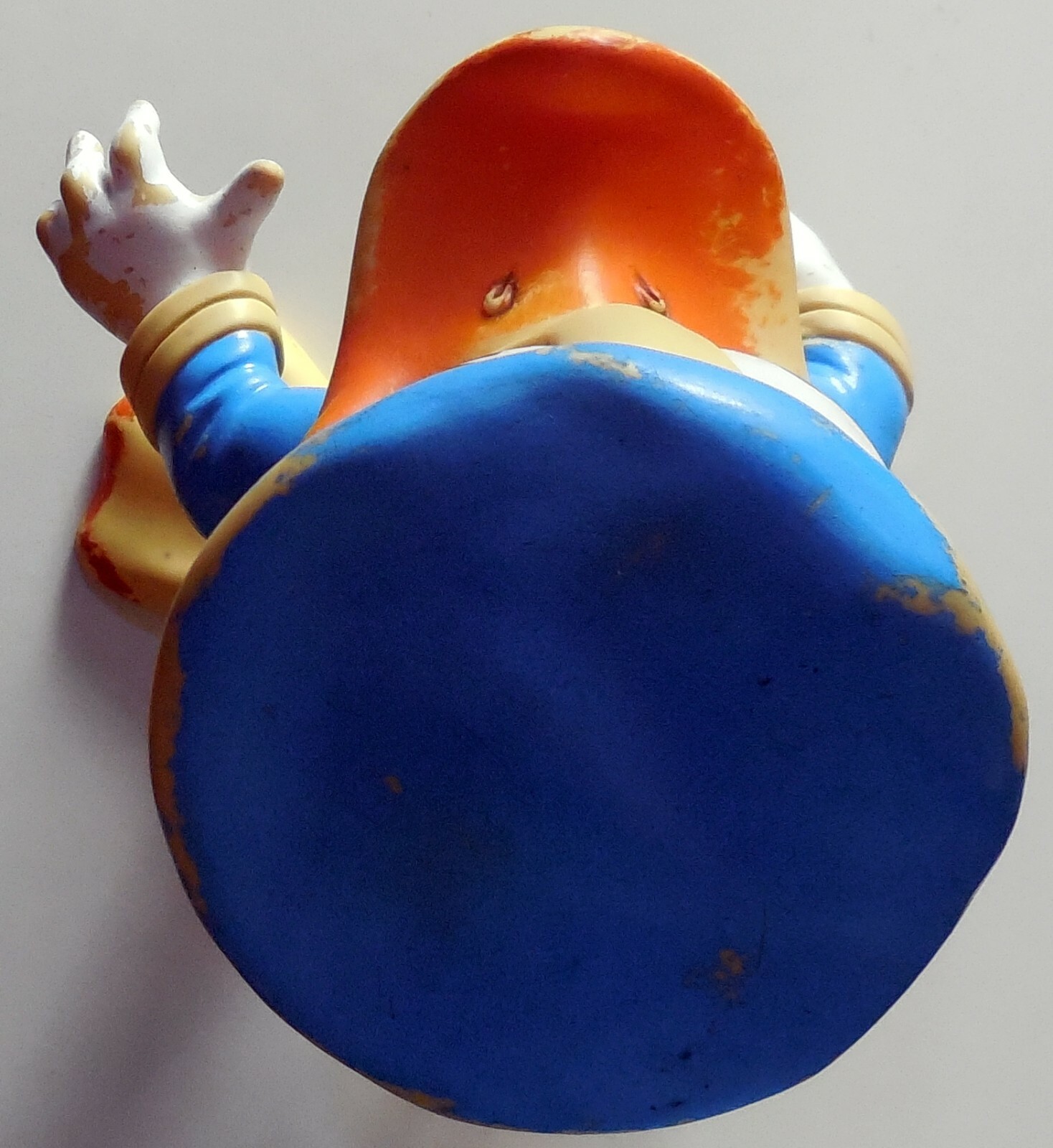 VINTAGE LARGE TOY SQUEAK RUBBER DONALD DUCK LEDRAPLASTIC LEDRA DISNEY 1962