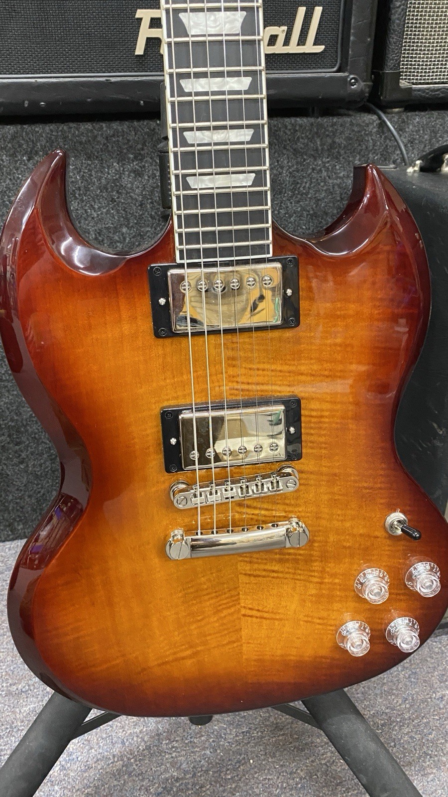 Epiphone SG Modern Figured Top – Mojave Burst