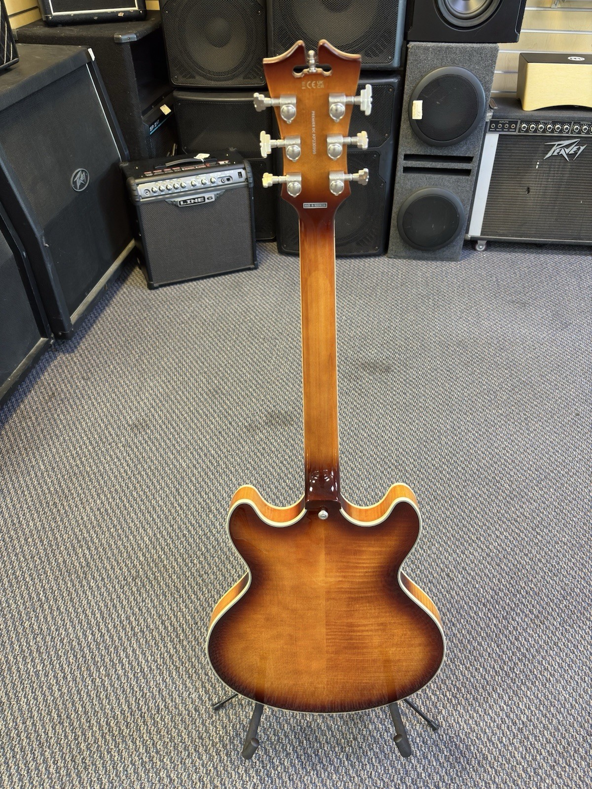 D’Angelico DAPDCDITBNS Premier DC Electric Guitar Pre Owned