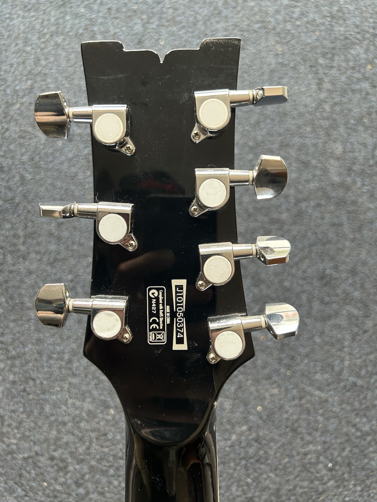 Ibanez AR307 Artist Series 7-String Elec Guitar Black w/ Duncan Nazgûl Pickups!