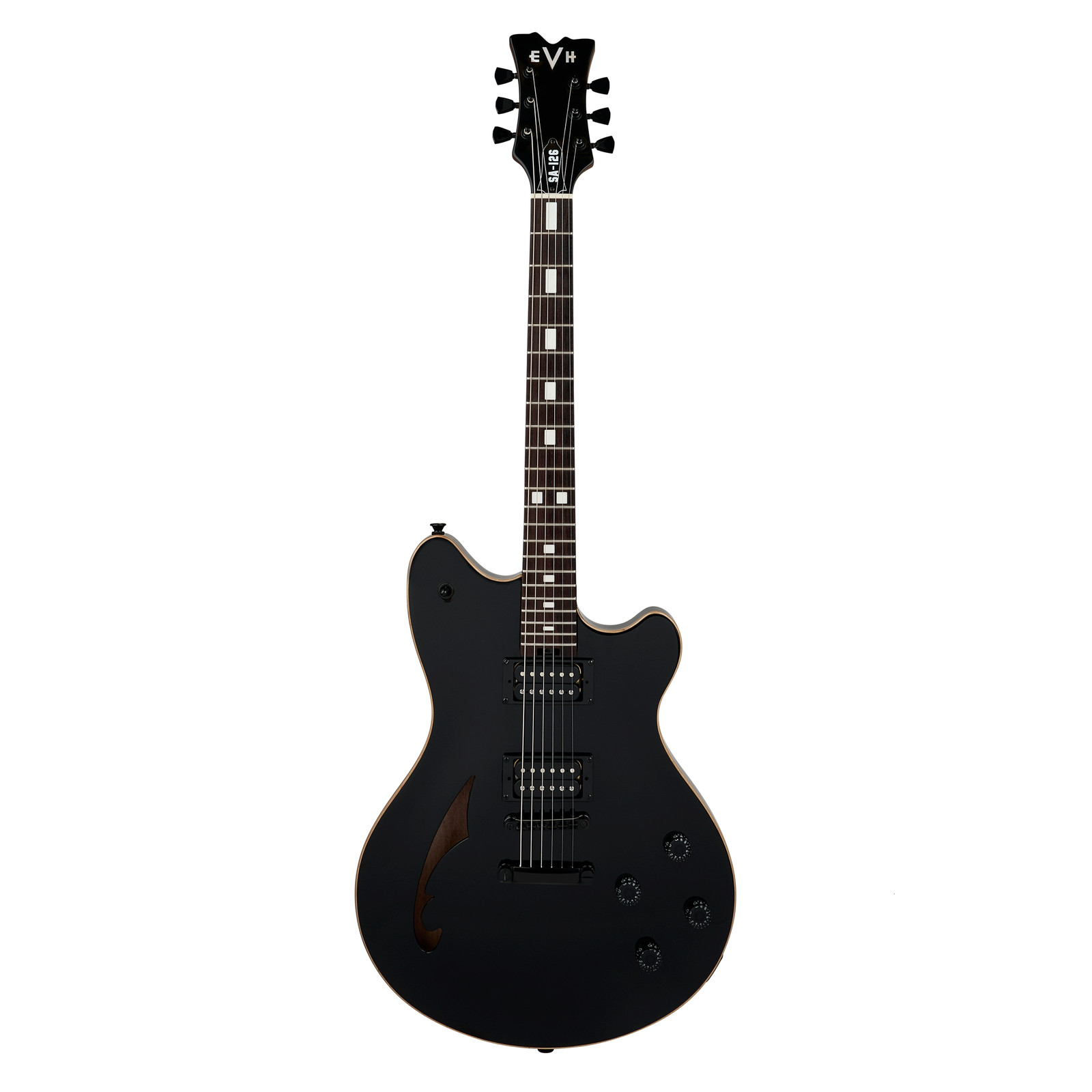 Used EVH SA-126 Standard Electric Guitar – Piano Black w/ Rosewood FB