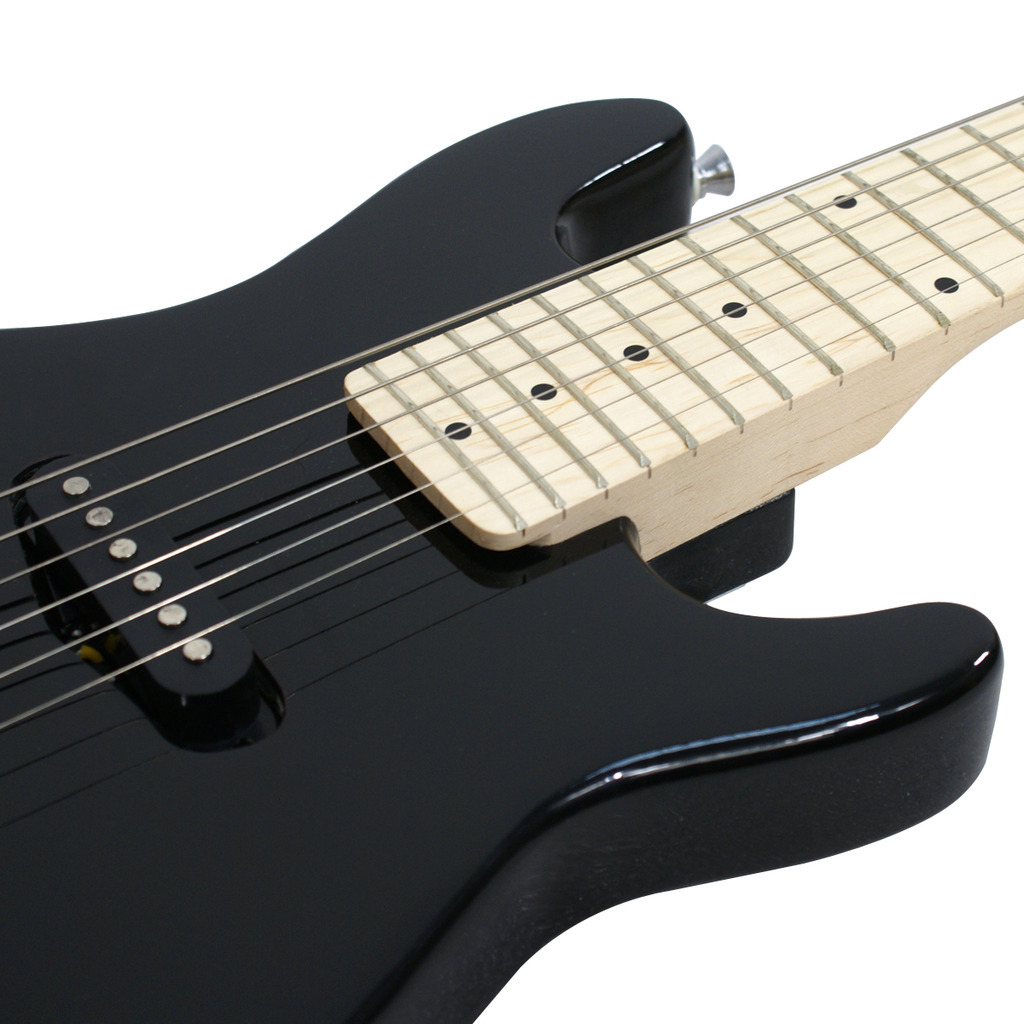 Kids Electric Guitar Accessories Pack Black Beginner Guitar With Amp Case 30″