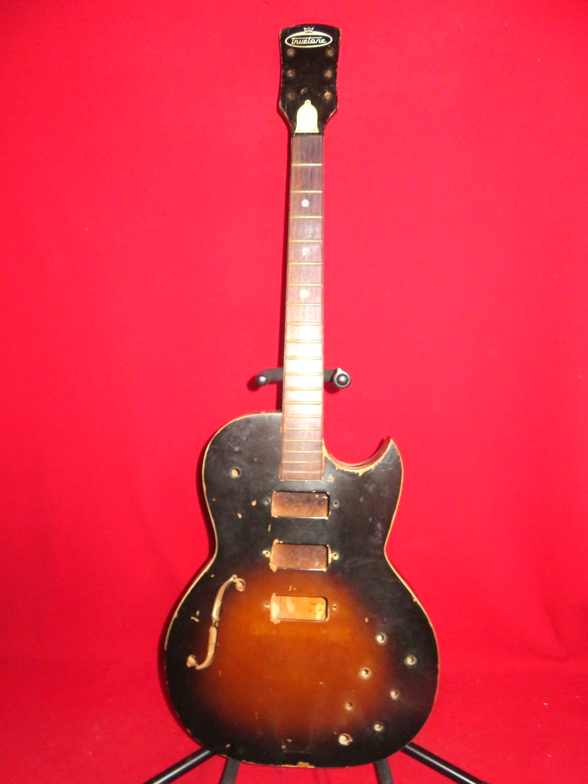Truetone 1964 Speed Demon Thinline Hollow Body & Neck Kay