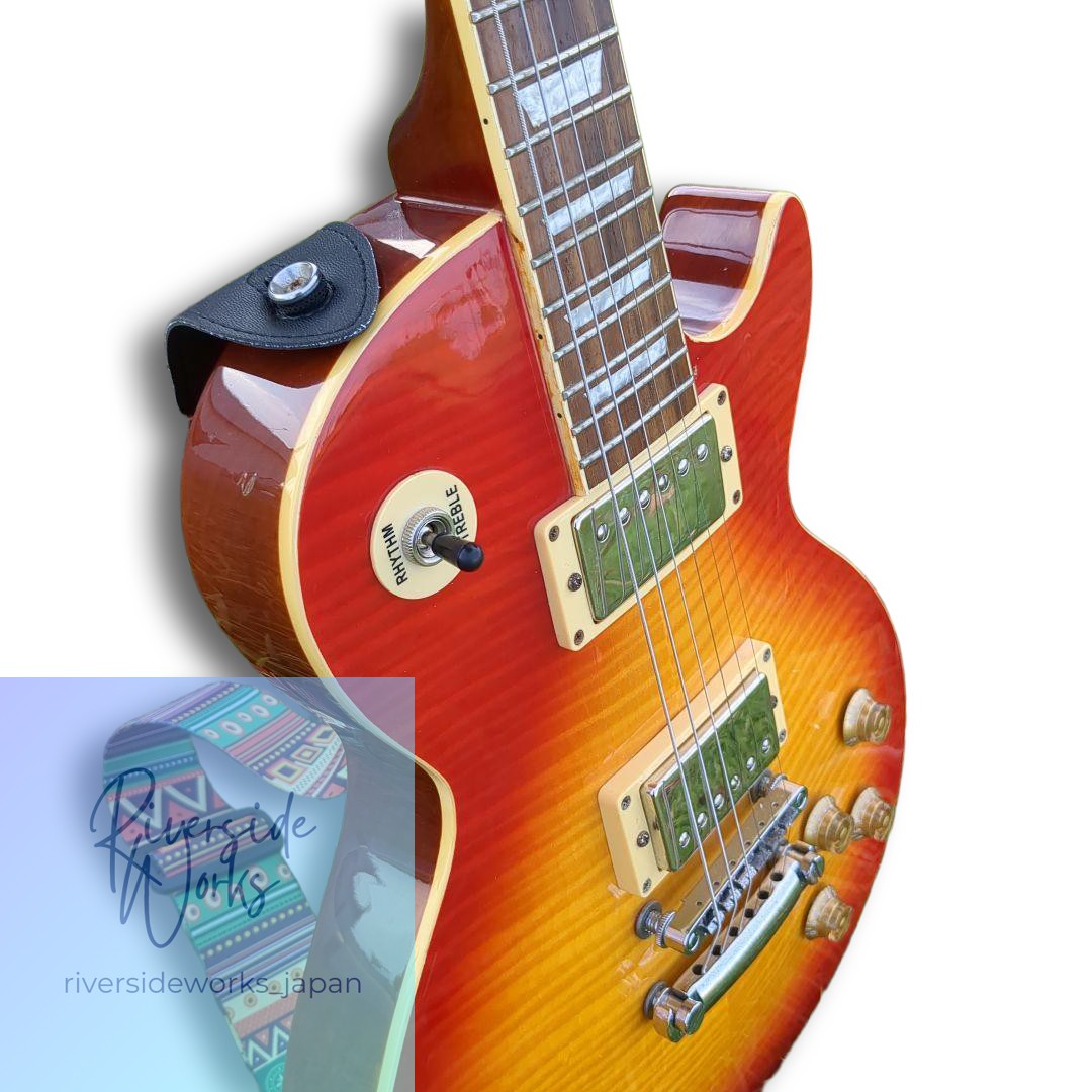 Bitz Leopard Electric Guitar Sunburst Body Only