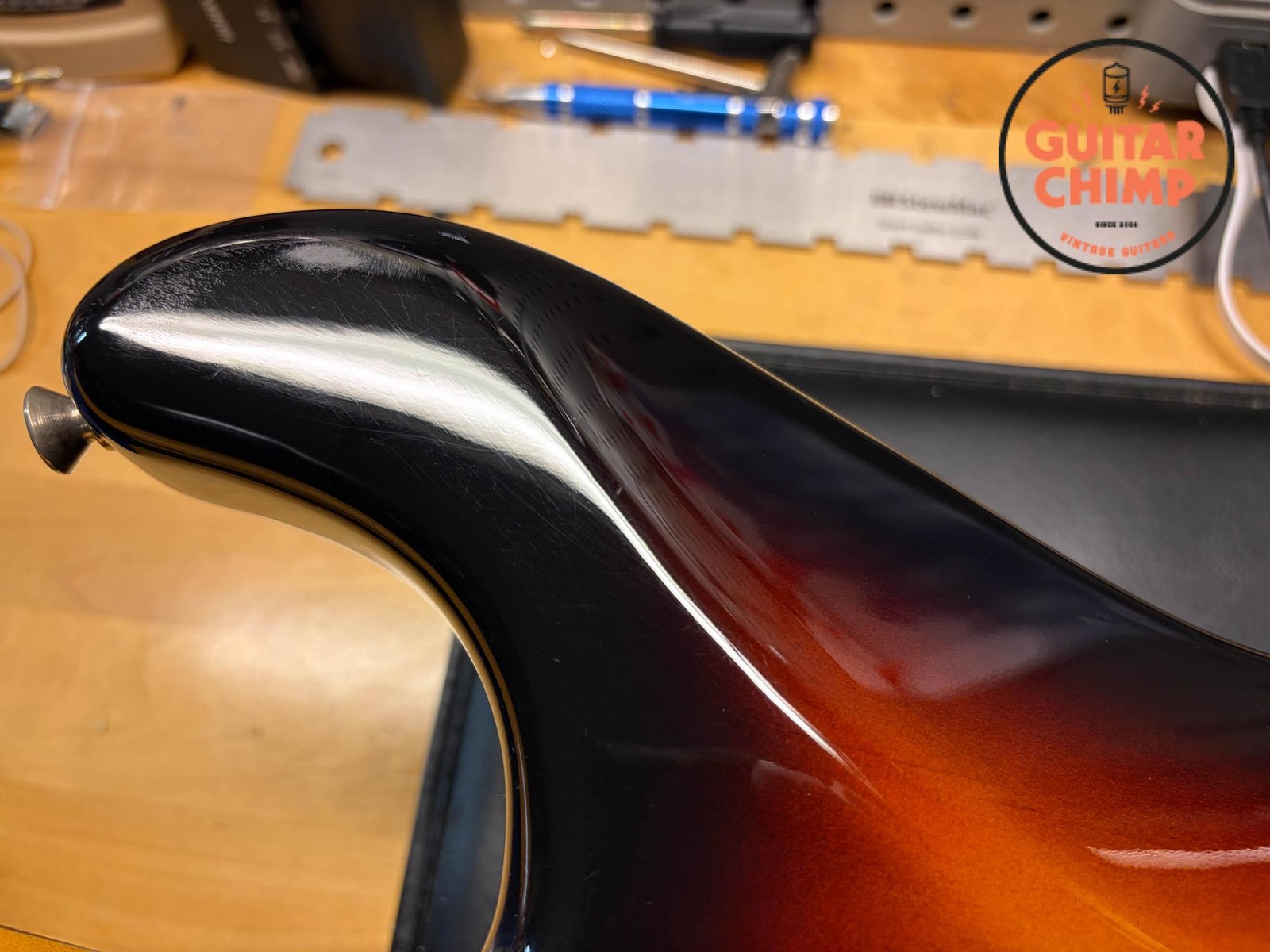1984 Fender MIJ Japan ST62-65 ’62 Stratocaster JV Serial Sunburst Fender HSC