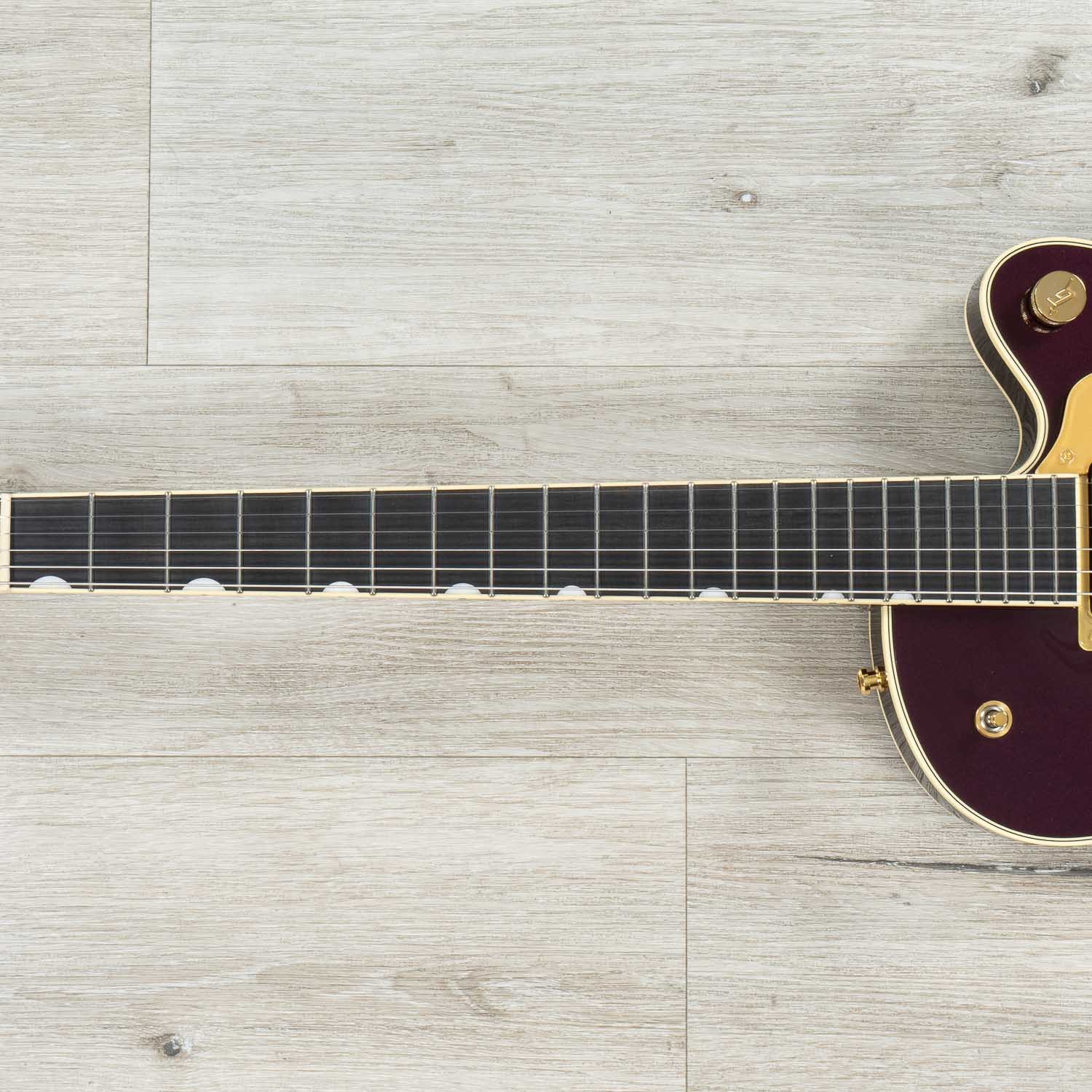 Gretsch Professional Broadkaster Jr. LX Center Block Guitar, Blackberry