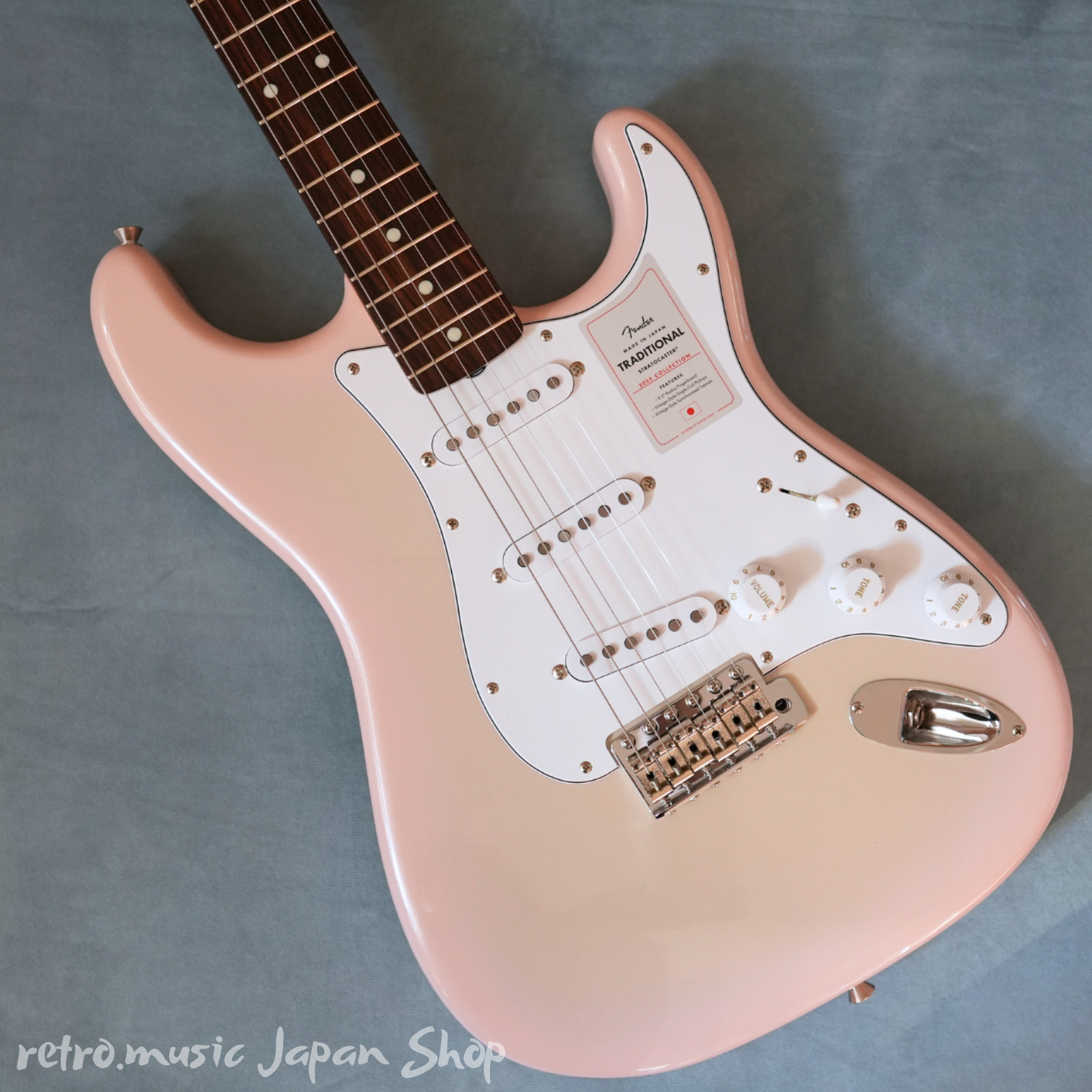 Fender MIJ Traditional 2025 collection 60s Stratocaster Rosewood Stardust Pink