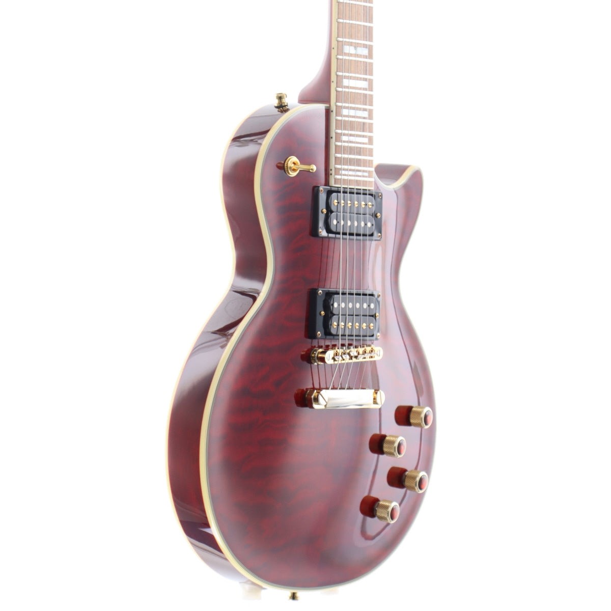 Epiphone Prophecy Les Paul Custom Plus GX Black Cherry [18051513192]