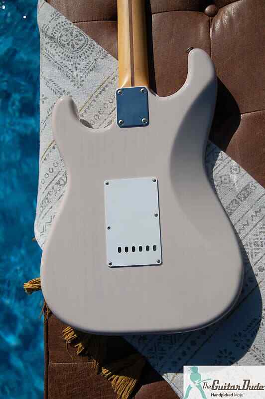 2020 Fender MIJ Hybrid ’50s Stratocaster US Blonde – Pro Set Up w Perfect Frets