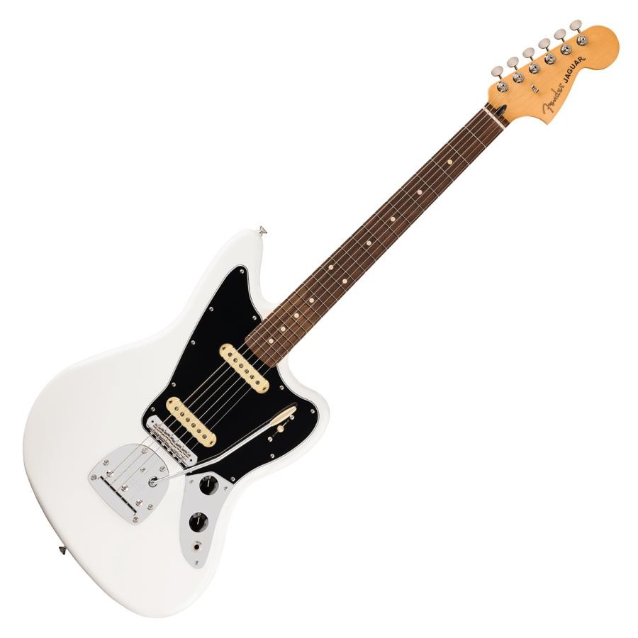 Fender Fender Player II Jaguar Polar White Electric Guitar Jaguar