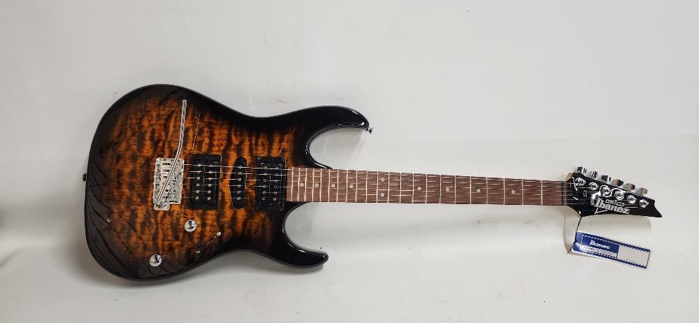 IBANEZ GIO GRX70QA-SB ELECTRIC GUITAR