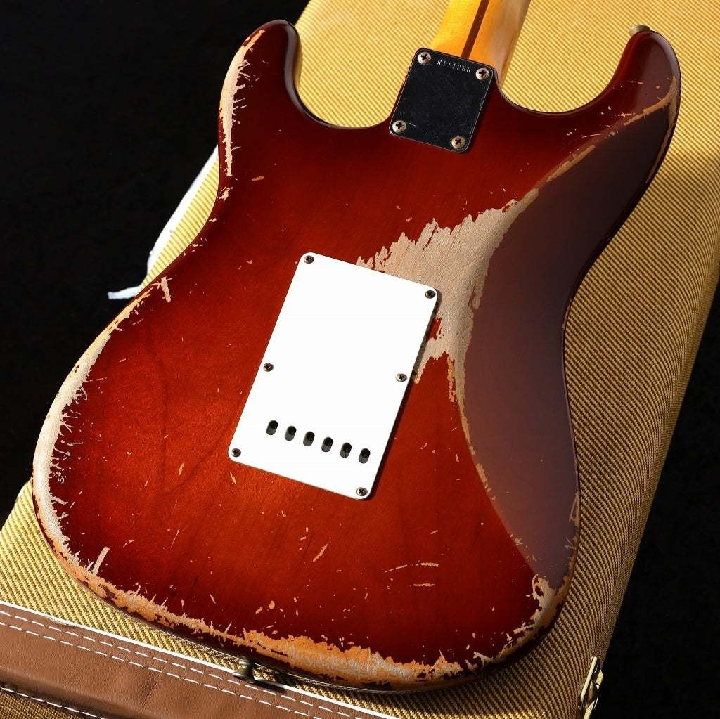 Fender Custom Shop Master Built 1957 Stratocaster Heavy Relic Violin Burst byTod