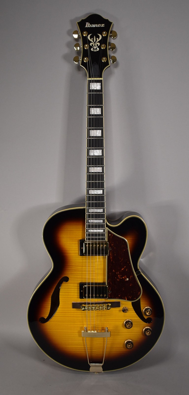 2023 Ibanez AF95FM-AYS Single-Cutaway Electric Archtop Sunburst