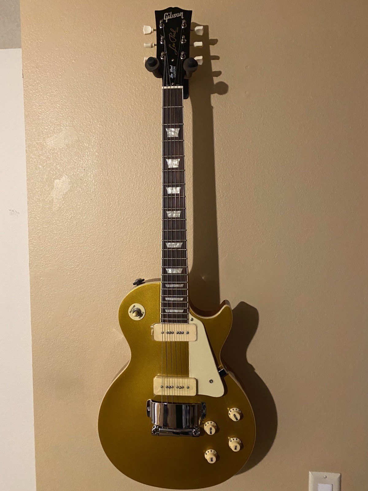 Gold Metallic (China Copy) Gibson Les Paul Custom