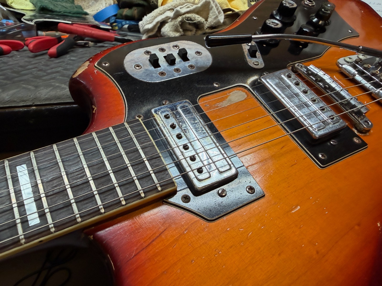 Vintage 1964 Guild S-200 Thunderbird Electric Guitar w/ VIDEO