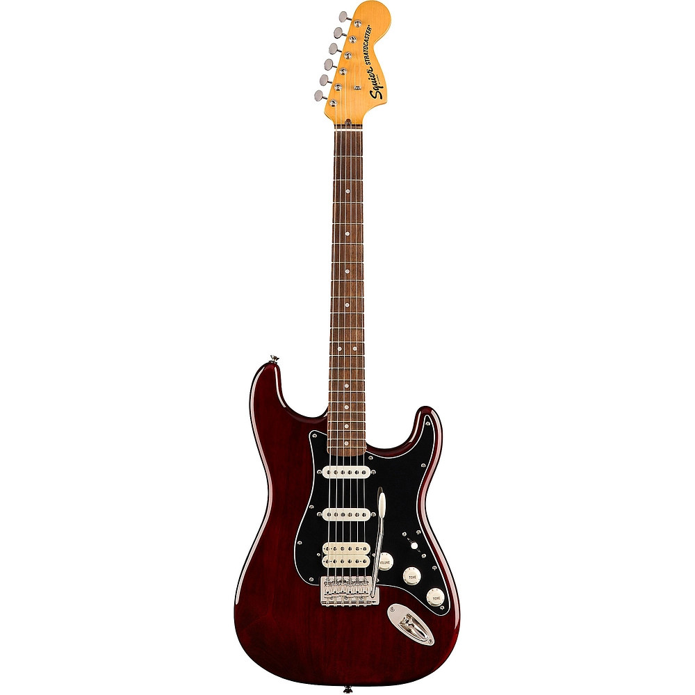 Squier Classic Vibe ’70s Stratocaster HSS Electric Guitar Walnut