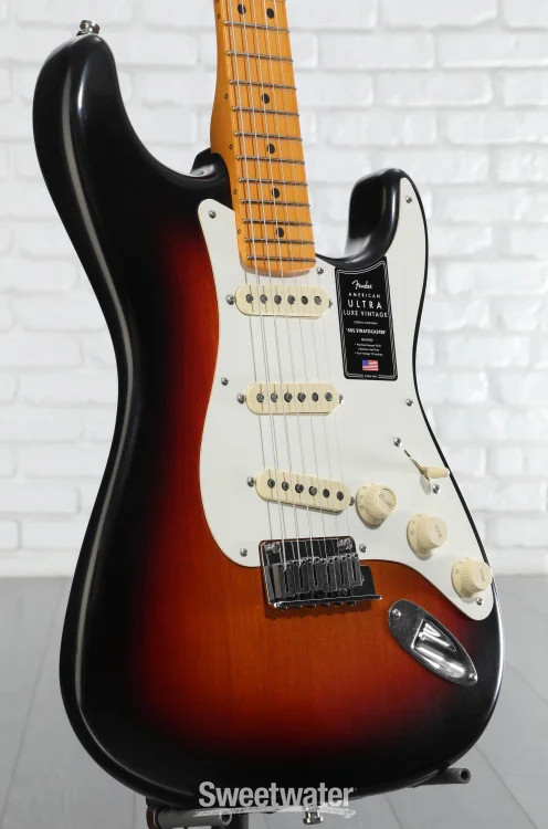 Fender American Ultra Luxe Vintage ’50s Stratocaster Electric Guitar – 3-color